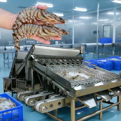 Buen precio Máquina de clasificación de gambas de rodillos baratos Multifunción Sortidor de camarones Máquina de clasificación de gambas de rodillos duraderos Venta caliente en línea