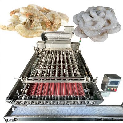 Buen precio Máquina de pelar camarones de acero inoxidable Zolim Peladora automática de camarones 3kw Máquina de pelar camarones Removedor de cáscara de camarón para mariscos en línea