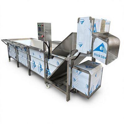 Buen precio Zolim Industrial Máquina de descongelación automática para mariscos y pescados congelados 4300x1500x1200mm 700-1500kg Capacidad en línea
