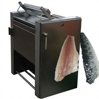 Buen precio Máquina para pelar peces 1200x600x930mm para pelar peces industriales Pelar de peces Máquina para pelar peces Pelar de peces 300-400KG/h en línea