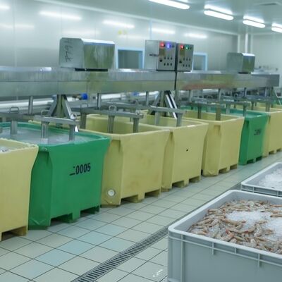 Buen precio Mezclador de mariscos para procesamiento de pescado Mejor máquina de remojo para pescado Zolim Mixer de camarón para plantas de procesamiento de mariscos en línea