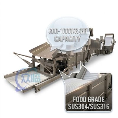 Buen precio Fully Automatic Prawn Head Removal Machine Hygienic SUS304 1500-2000KG 11.7KW 50Hz en línea