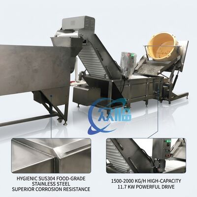 Buen precio Large Scale Shrimp Deheading Machine SUS304 500-800KG 2.2KW 380V For Catering Factory en línea