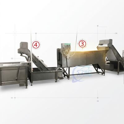 Buen precio High Speed Shrimp Head Body Separator Anti Corrosive SUS316 1200-1800KG 0.8KW 440V en línea