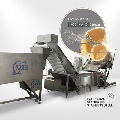 Buen precio Waterproof Shrimp Deheading Machine SUS304 1000-1500KG 7.5KW 380V For Aquaculture Farm en línea